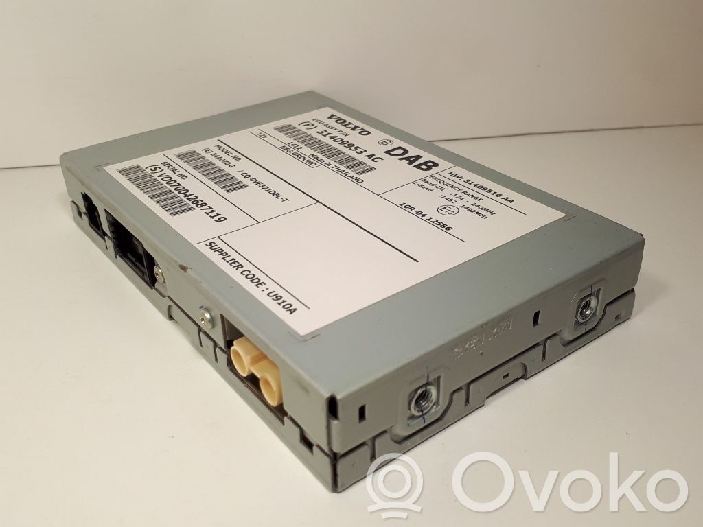 Other control units/modules   31409953AC