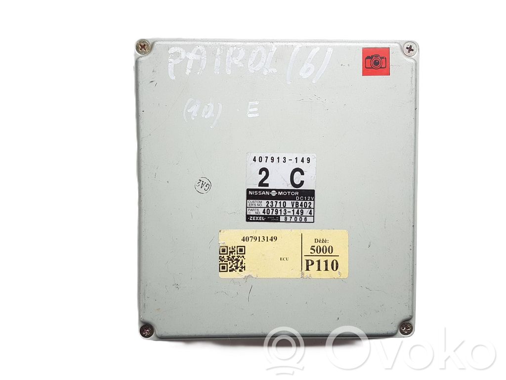 Nissan Patrol Y61 Engine control unit/module 