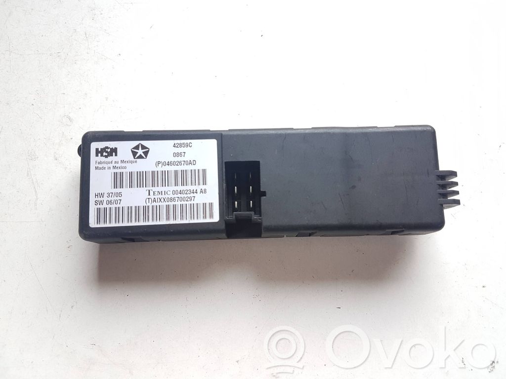 Chrysler 300 - 300C Module de commande de siège 