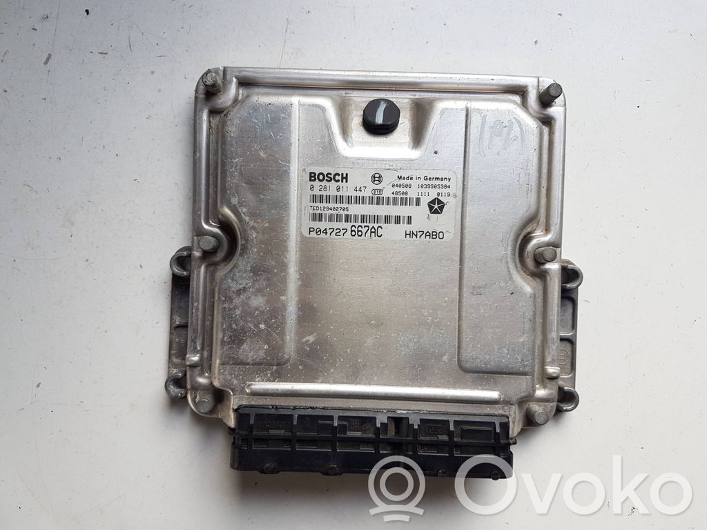 Chrysler Grand Voyager IV Calculateur moteur ECU 