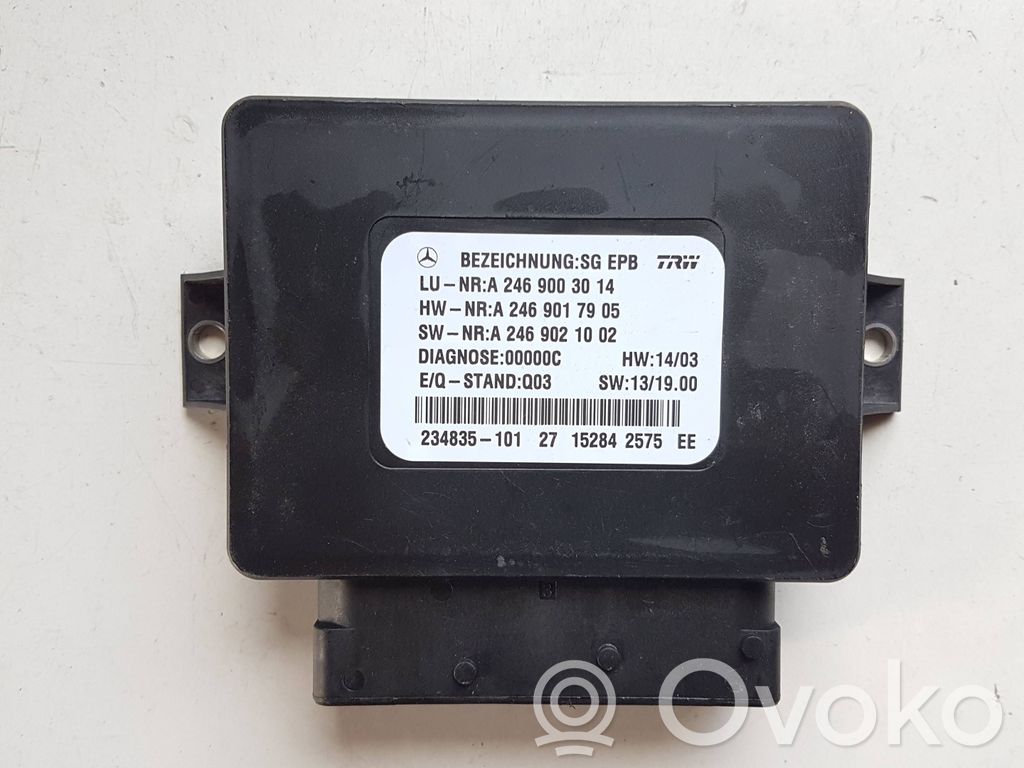 Mercedes-Benz GLA W156 X156 Moduł / Sterownik hamulca ręcznego 