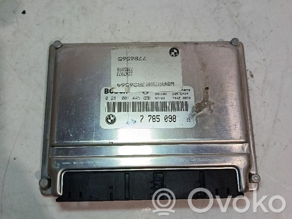 Engine control unit/module   001,281,445,7785098