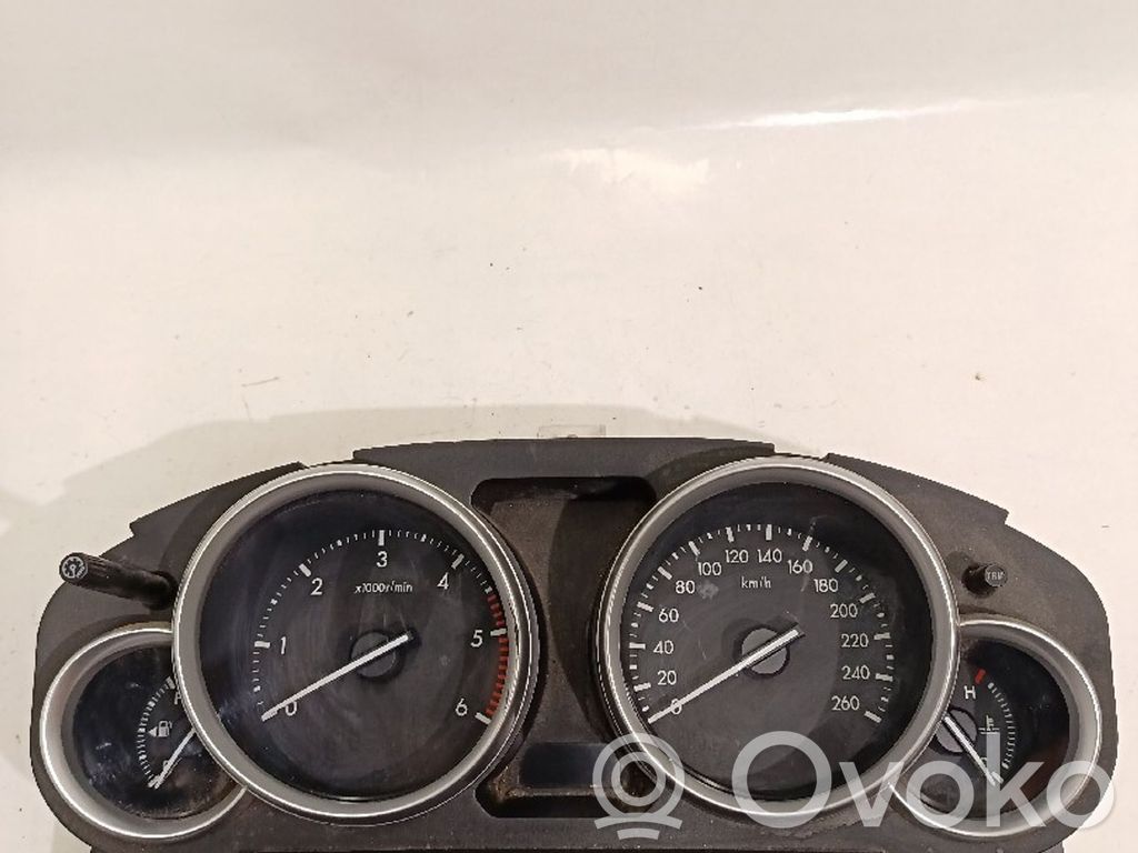 Mazda 6 Spidometras (prietaisų skydelis) 