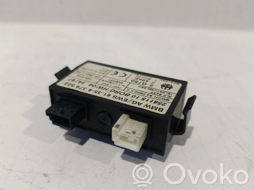 Other control units/modules   8379502,IMOBILIZADOR