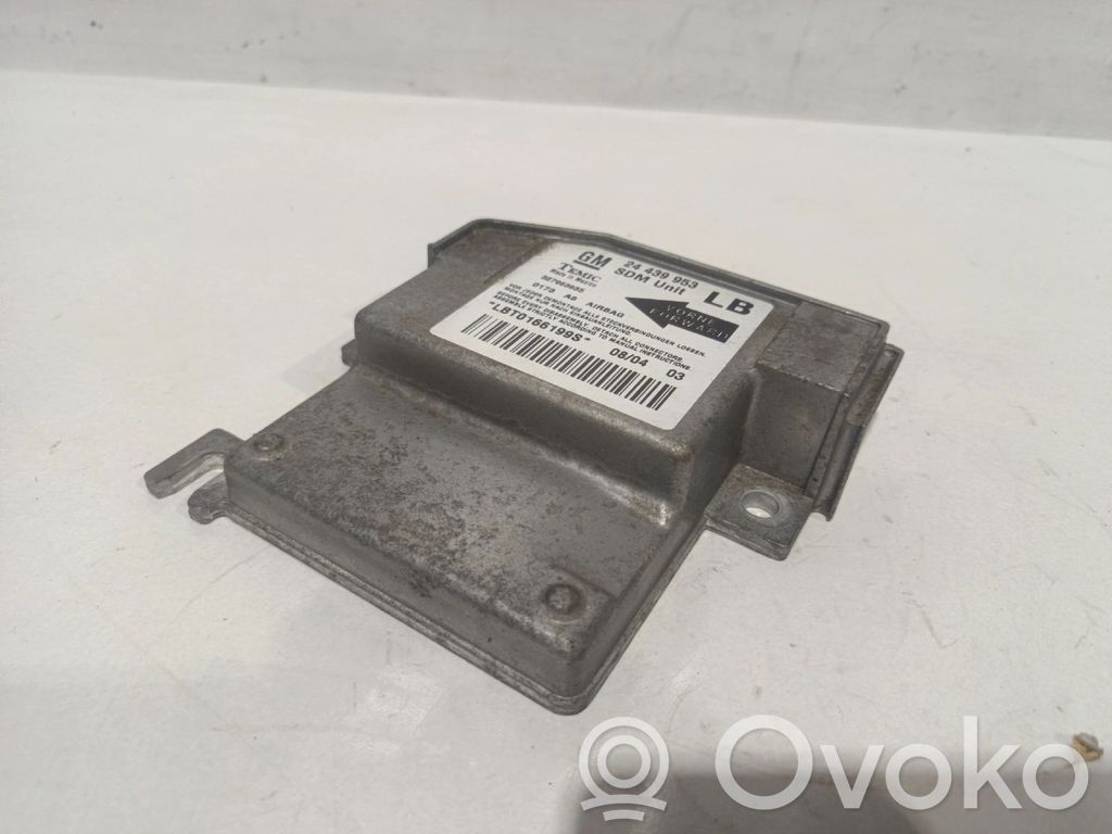 Airbag control unit/module   24439953,327963935