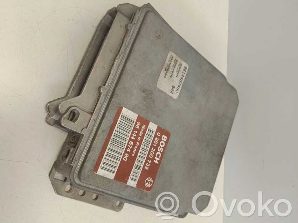 Unidad de control/módulo del motor   9614467480,0261200732,9614467480