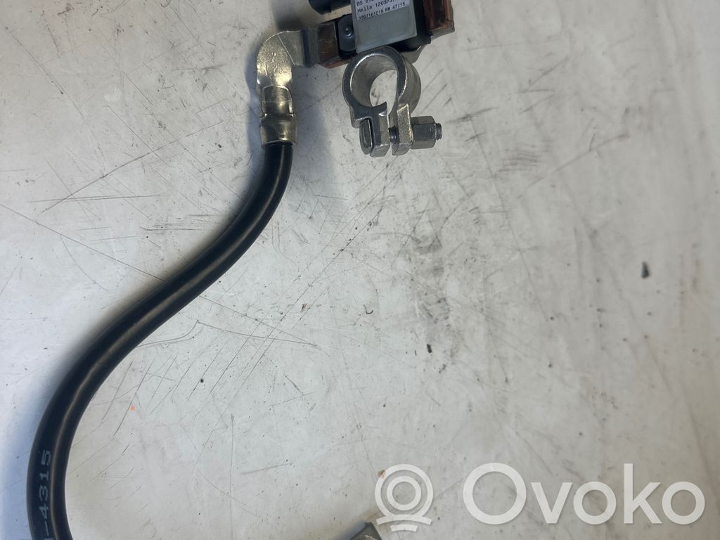 BMW 3 F30 F35 F31 Minus / Klema / Przewód akumulatora 