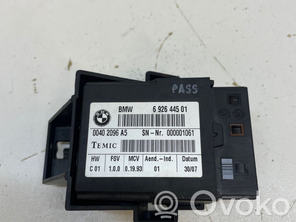 BMW 5 E60 E61 Sėdynės valdymo blokas 