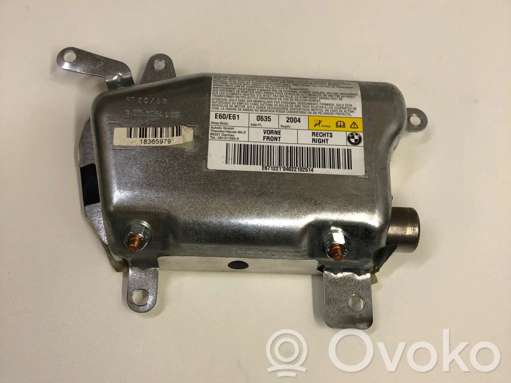 BMW 5 E60 E61 Front door airbag 