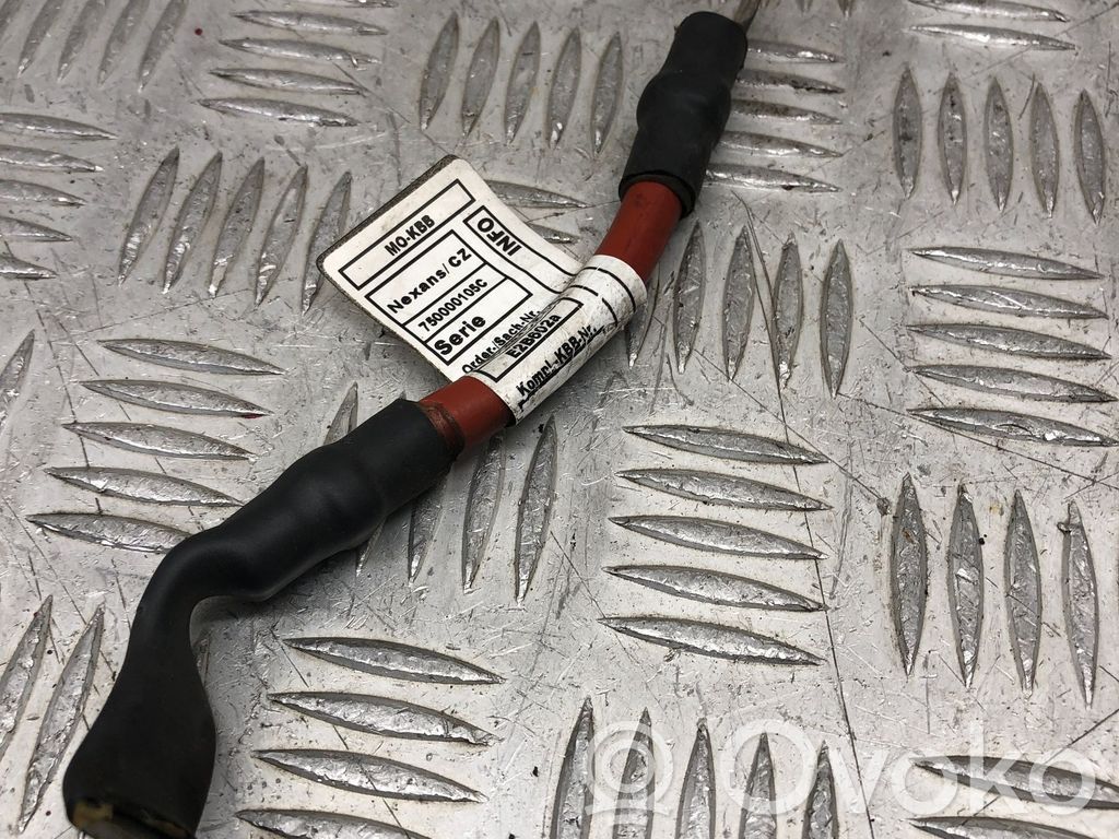 BMW 3 F30 F35 F31 Câble de batterie positif 