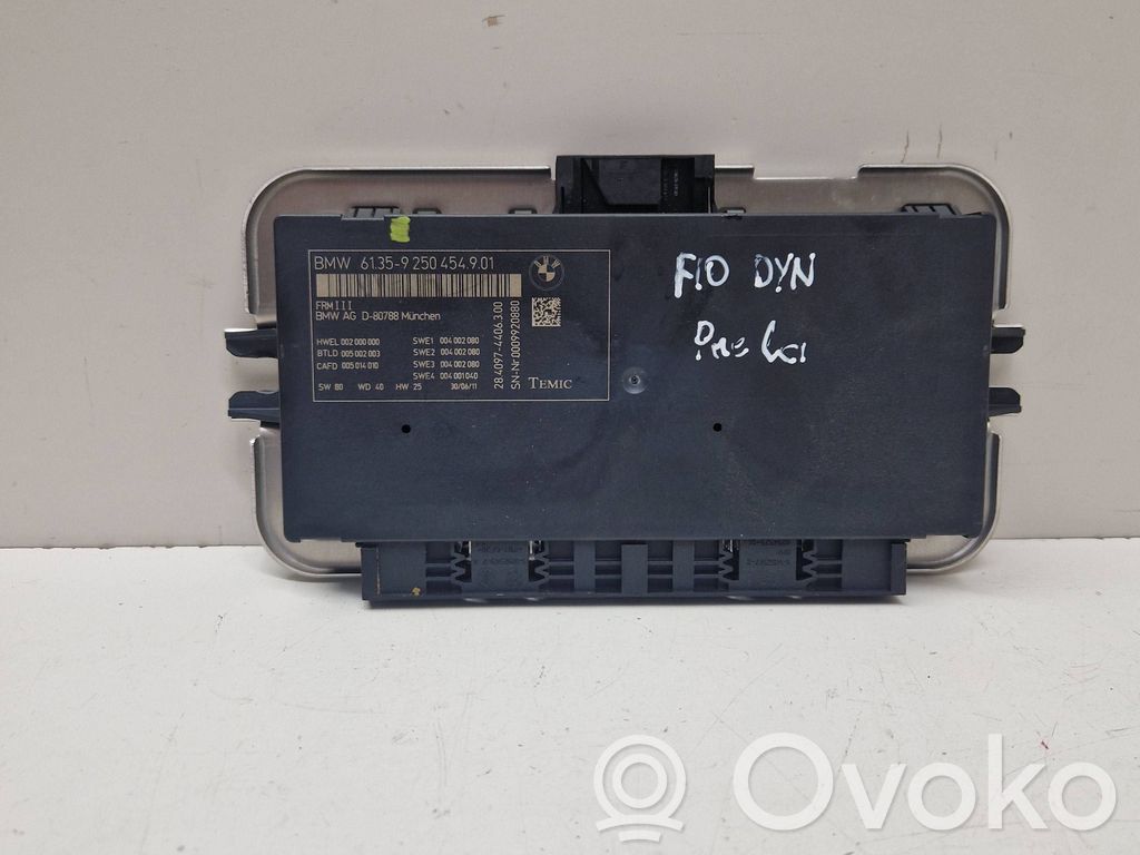 BMW 5 F10 F11 Sterownik / Moduł świateł LCM 