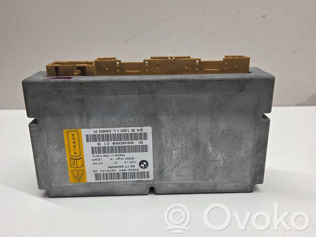 BMW 5 E60 E61 Airbag control unit/module 