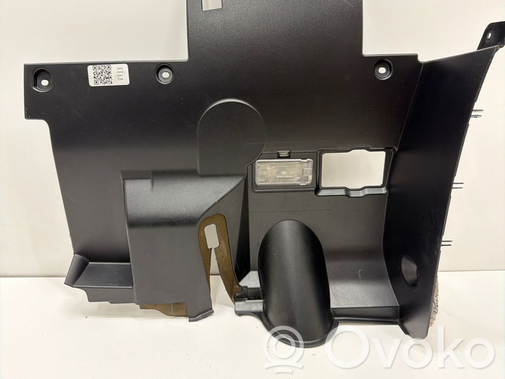 BMW 5 E60 E61 Panelės apdailos skydas (apatinis) 