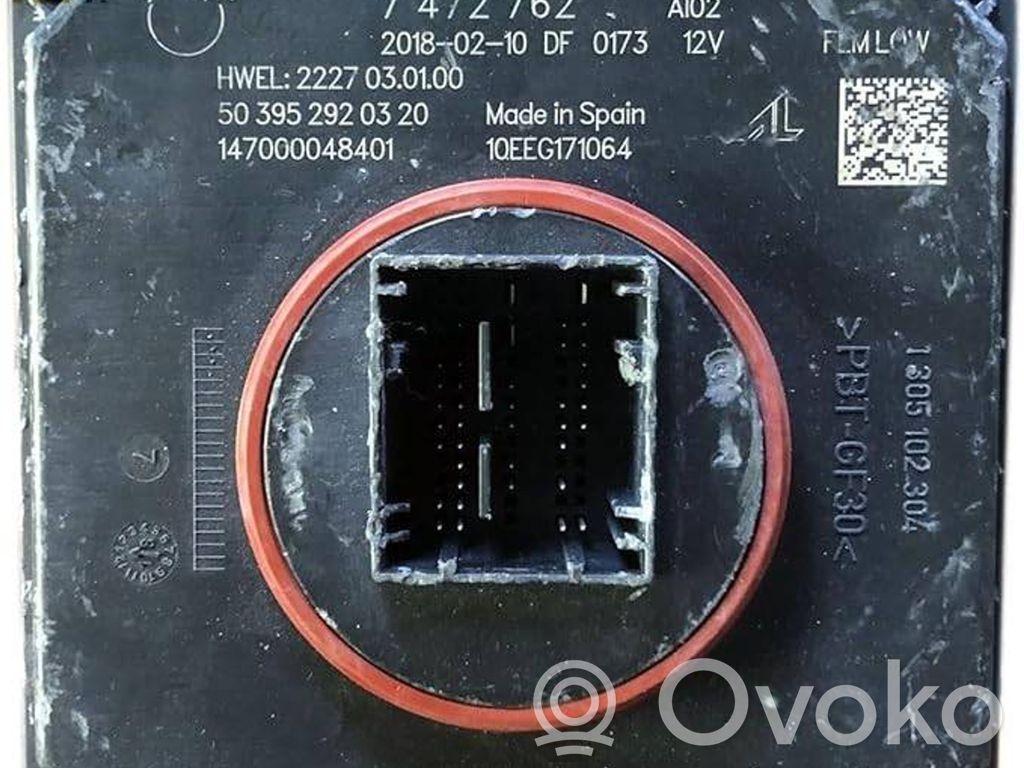 BMW 5 G30 G31 G38 Módulo de control de balasto LED 