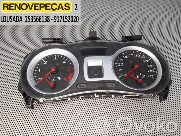 Renault Clio III Speedometer (instrument cluster) 