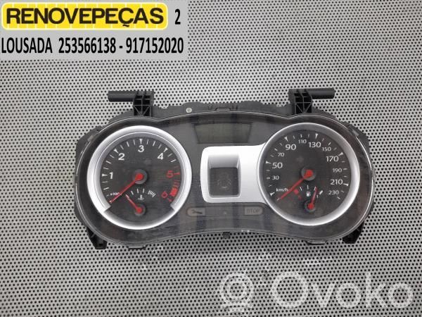 Renault Clio III Speedometer (instrument cluster) 
