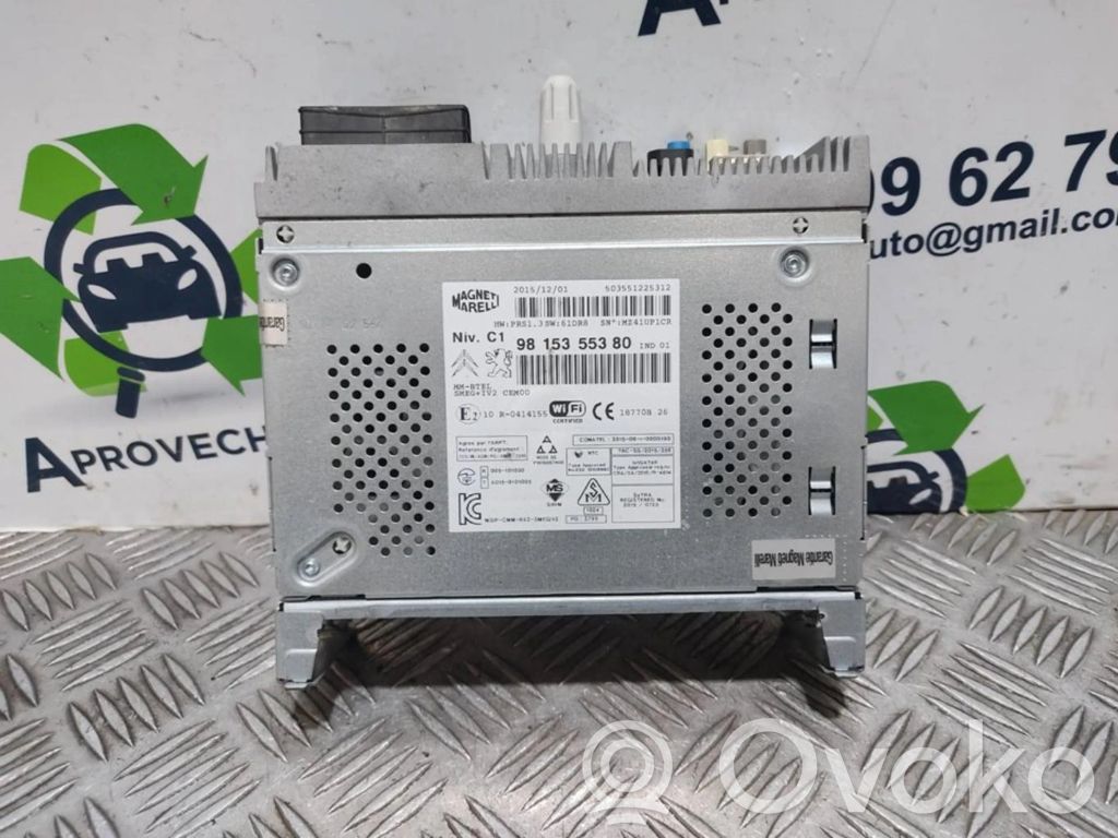 Citroen C3 GPS navigation control unit/module 