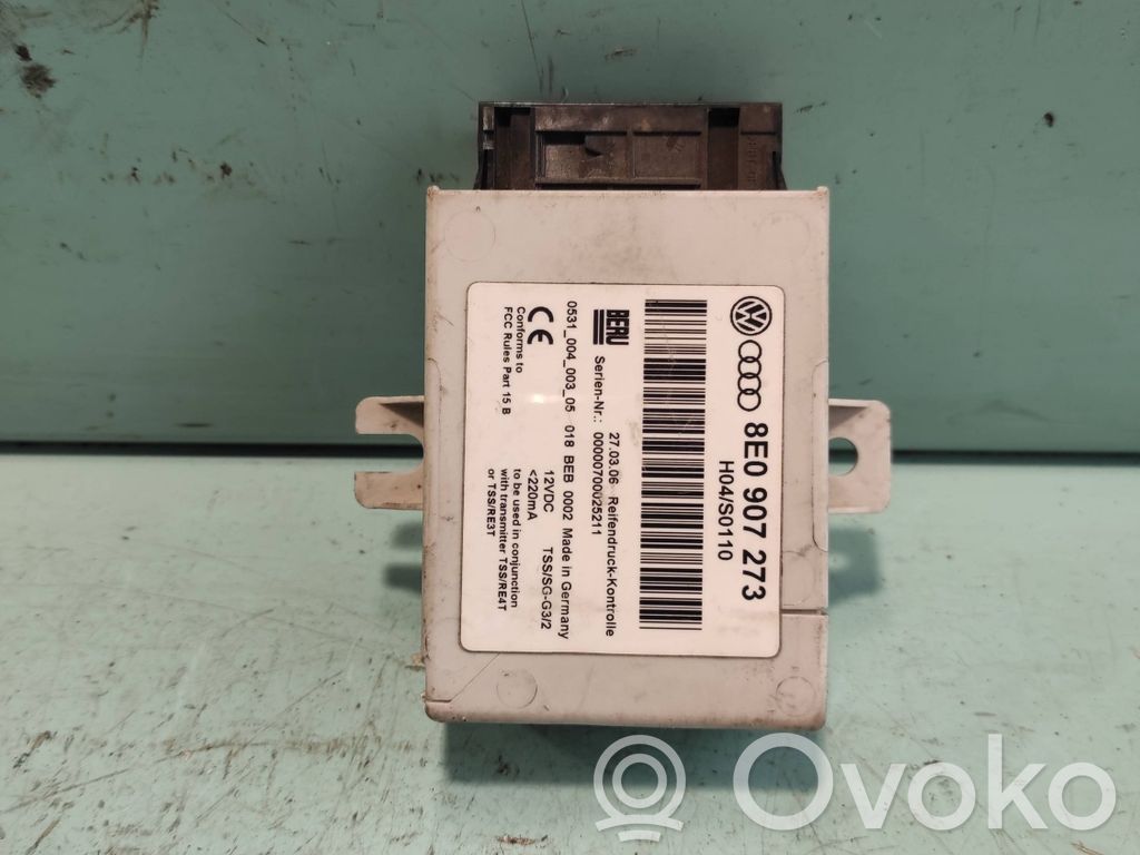Audi A4 S4 B6 8E 8H Module de pression des pneus 