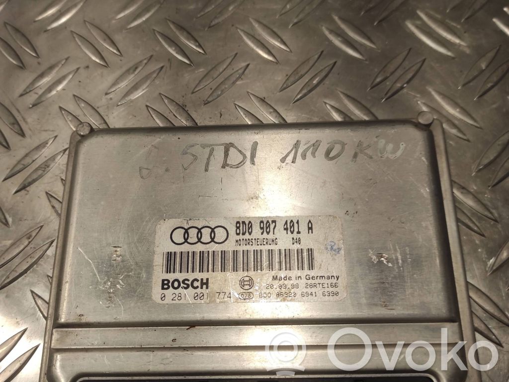Audi A4 S4 B5 8D Engine control unit/module 