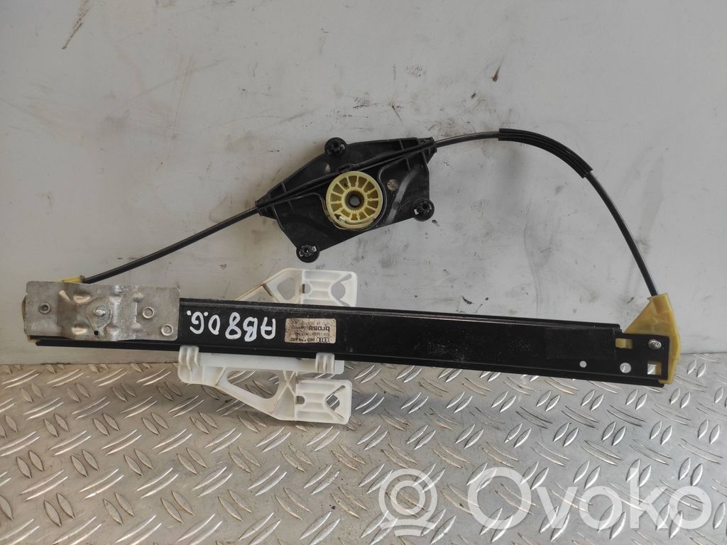 Audi A4 S4 B8 8K Mechanizm podnoszenia szyby tylnej bez silnika 
