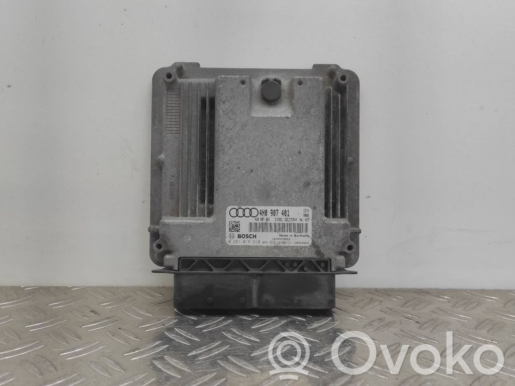 Engine control unit/module   4H0907401,4G0907401,0281016910