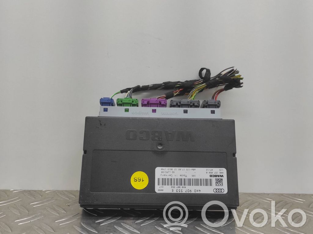 Module de commande suspension   4H0907553E,4H0907553,36131740