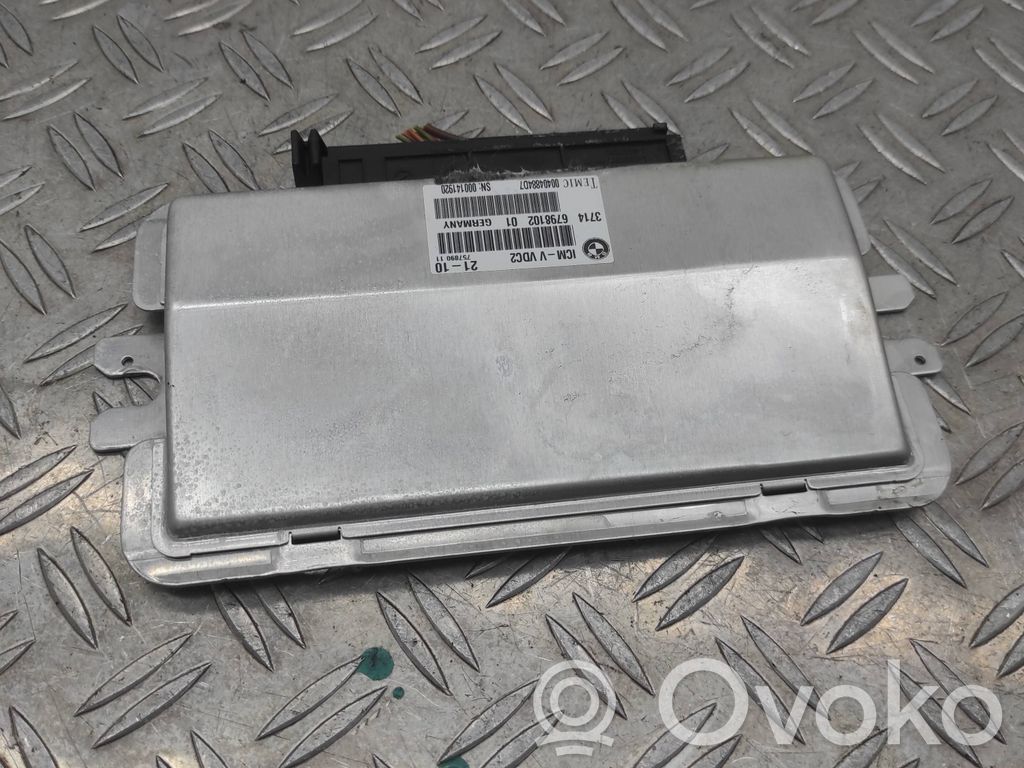 BMW 7 F01 F02 F03 F04 Sterownik / Moduł zawieszenia pneumatycznego 