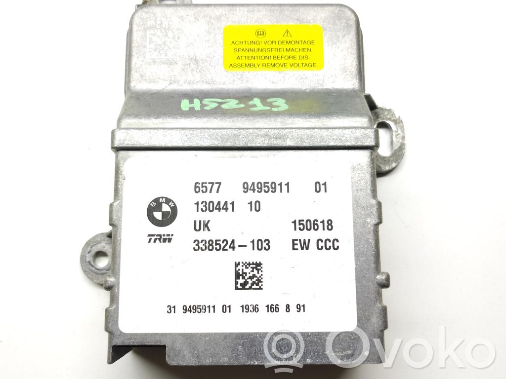 BMW X2 F39 Unitate/modul de comandă airbaguri 