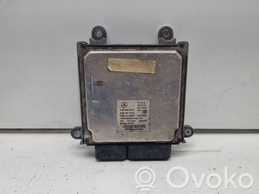 Engine control unit/module   A6519000503,28454425,A6519011902