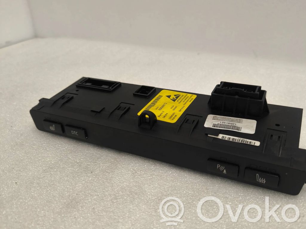 BMW 6 E63 E64 Seat heating switch 