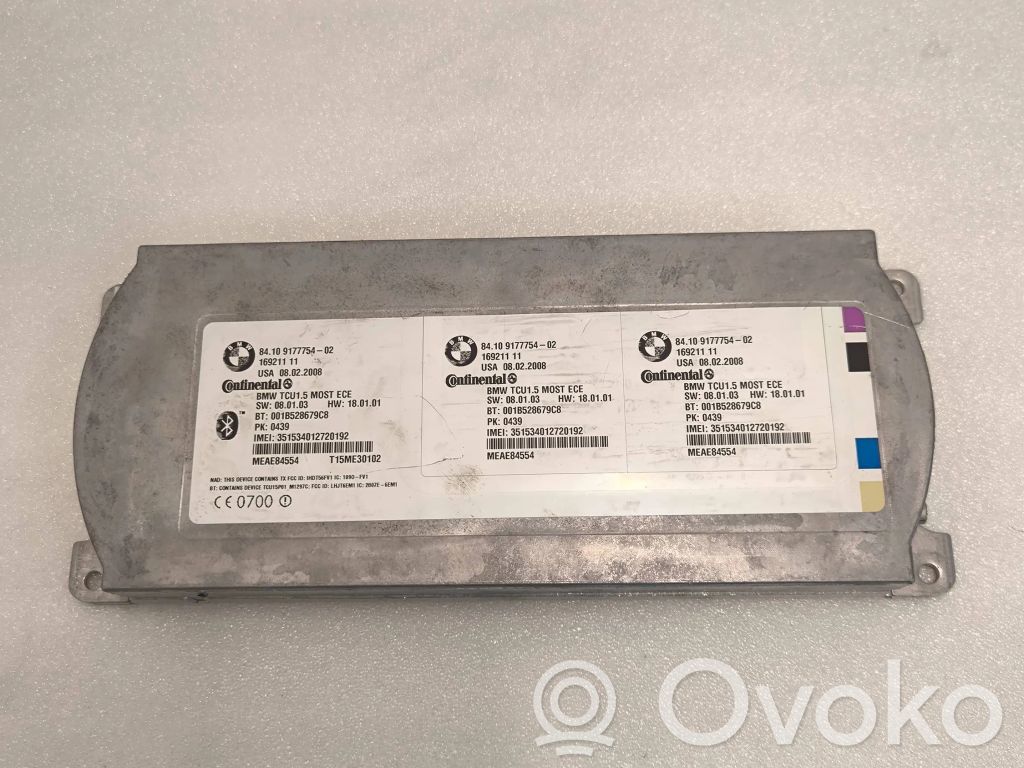 Bluetooth control unit module   9177754,0018528679C8