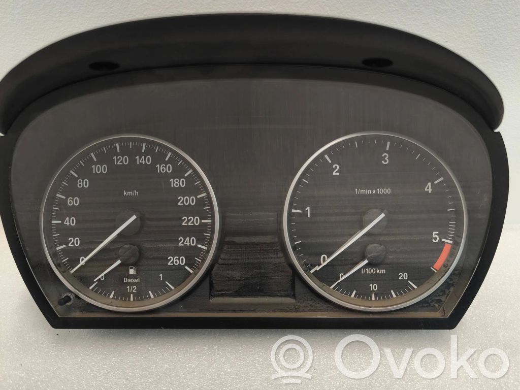 BMW 3 E90 E91 Speedometer (instrument cluster) 