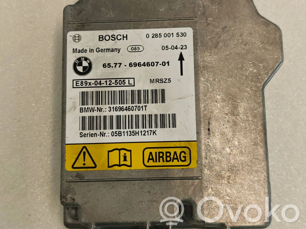 Airbag control unit/module   6964607,31696460701T,0285001530