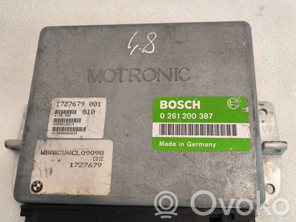 BMW 3 E30 Engine control unit/module ECU 