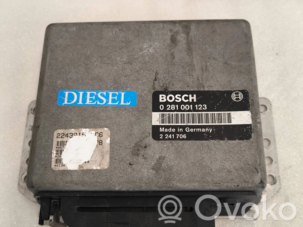 Engine control unit/module ECU   0281001123,2241706