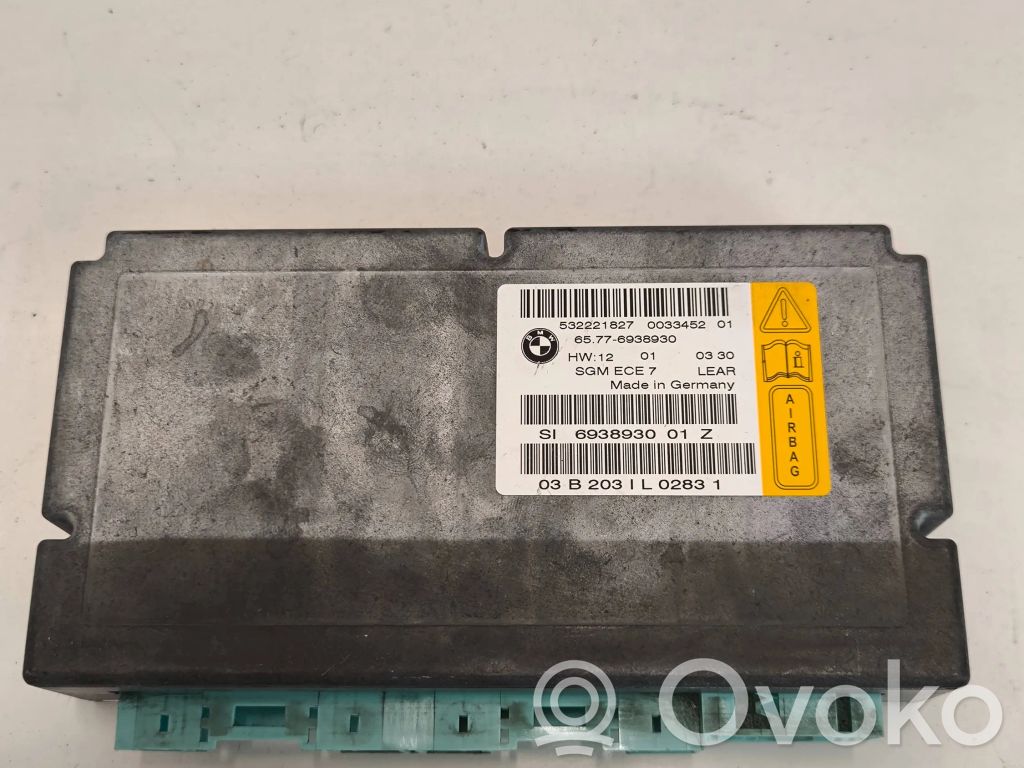 BMW 5 E60 E61 Airbag control unit/module 