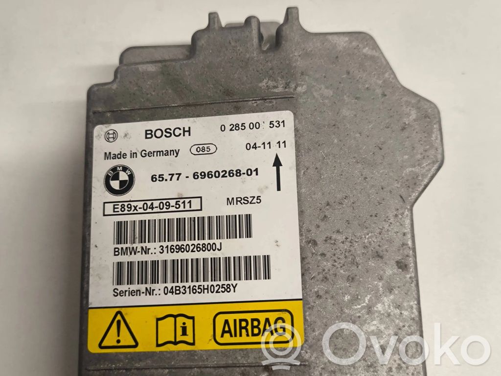 BMW 1 E81 E87 Airbag control unit/module 