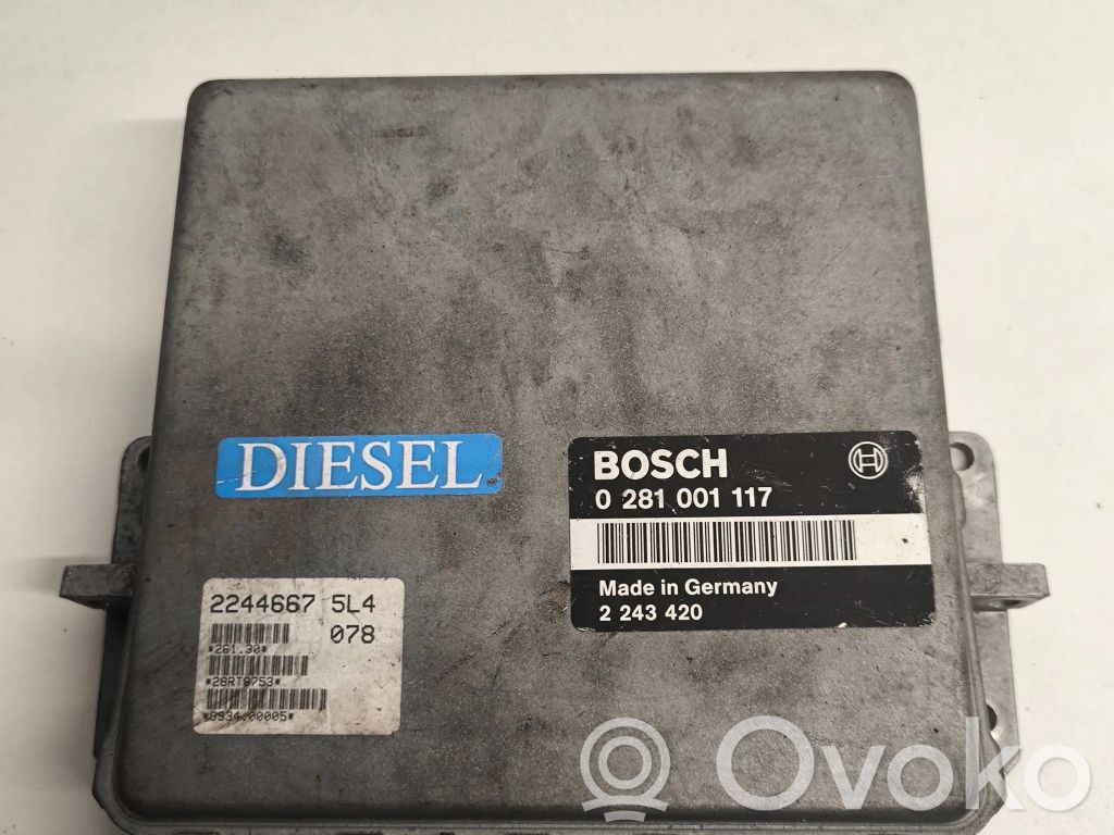 BMW 5 E34 Engine control unit/module 