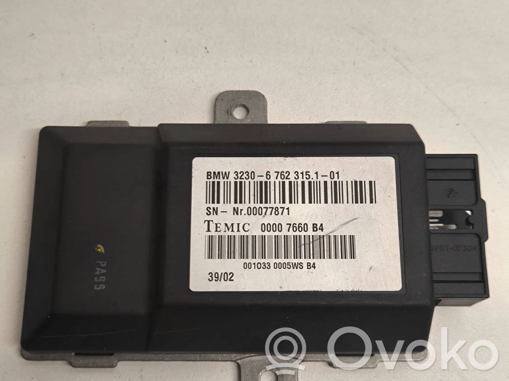 BMW 7 E65 E66 Módulo de control de la cremallera de dirección 