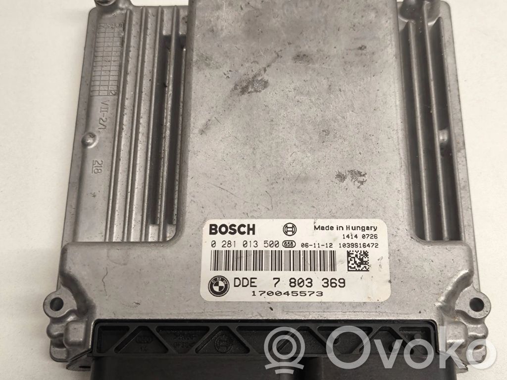BMW 5 E60 E61 Engine control unit/module 