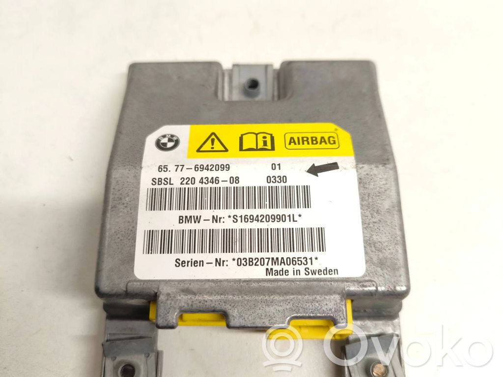 BMW 5 E60 E61 Airbag control unit/module 