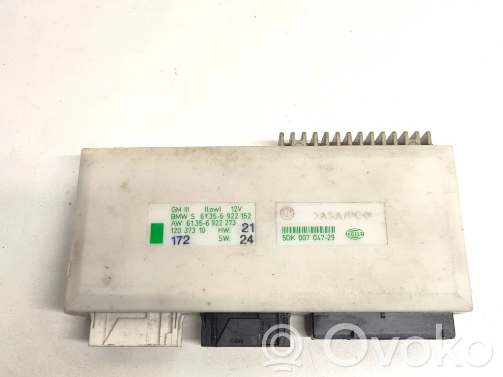 BMW 5 E39 Komforto modulis 