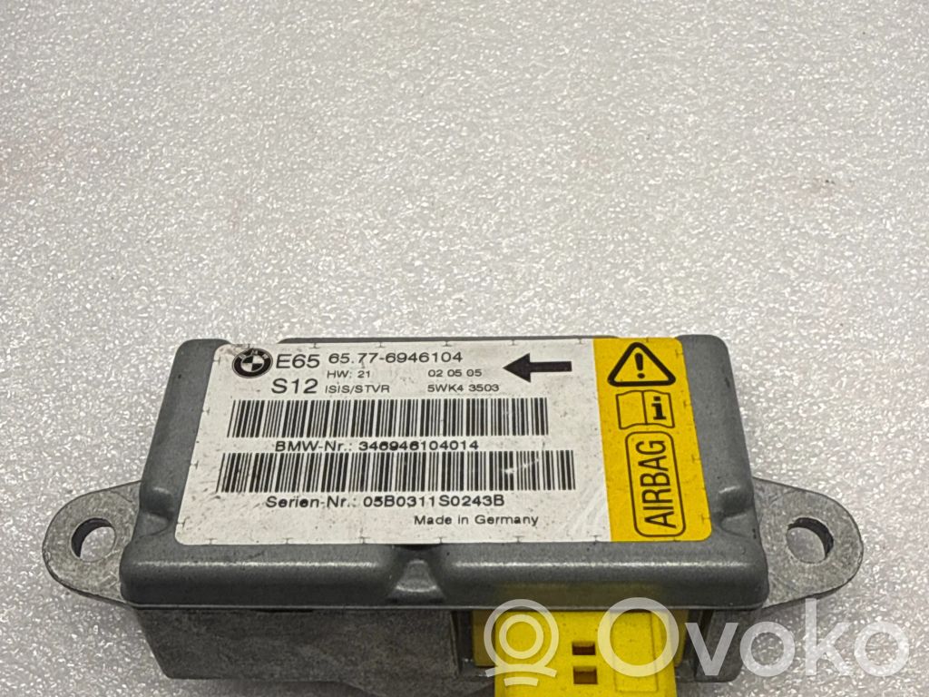 Airbagsensor Crashsensor Drucksensor   6946104,346946104014,05B0311S0243B