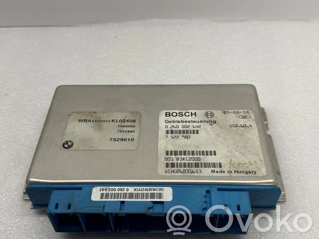 Getriebesteuergerät TCU   7522980,00TB3KC2000,0260002642,GCHU26031653