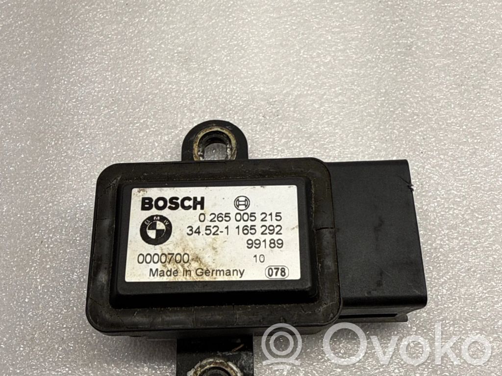 BMW 5 E39 ESP acceleration yaw rate sensor 