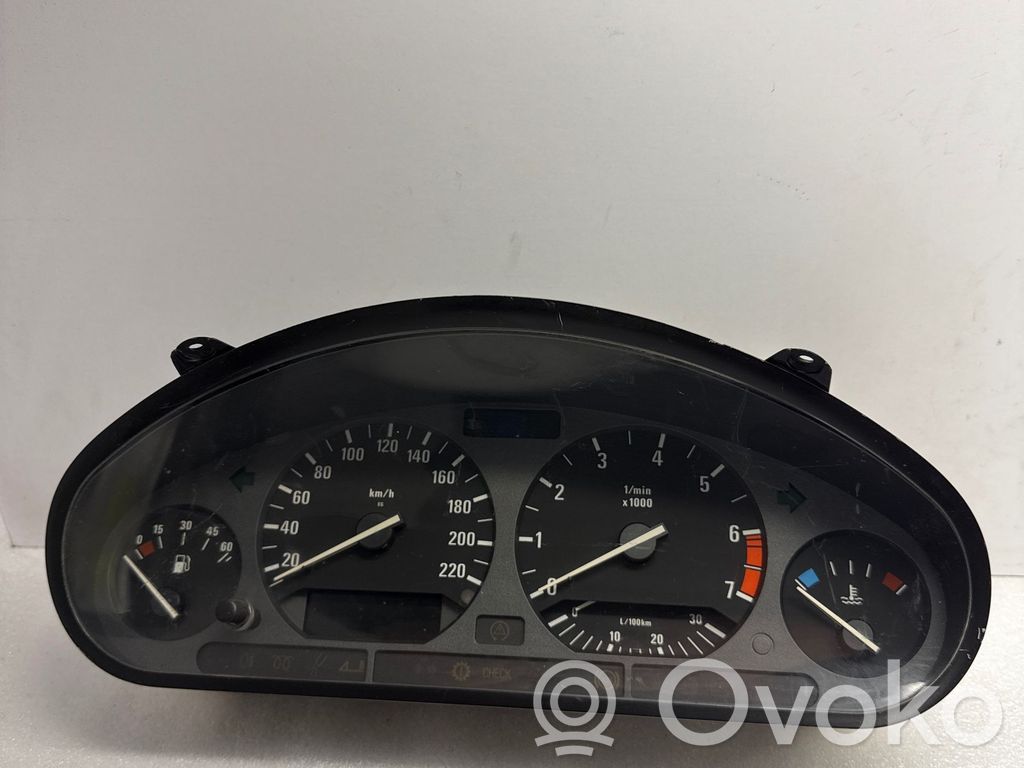 BMW 3 E36 Spidometrs (instrumentu panelī) 