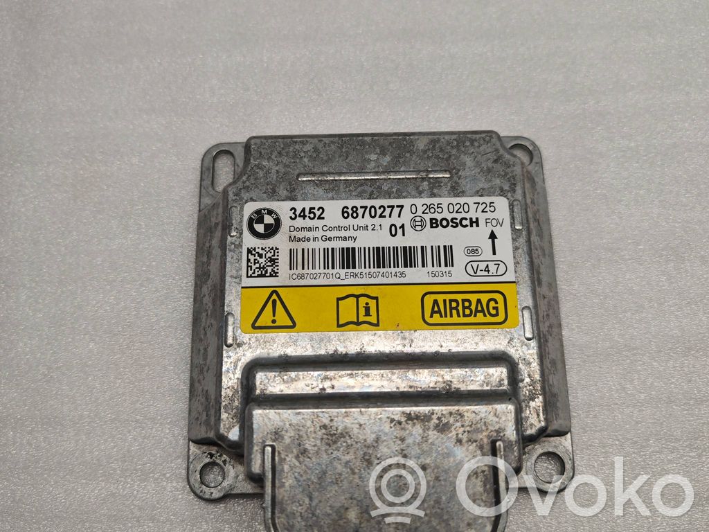 BMW X5 F15 Sterownik / Moduł Airbag 