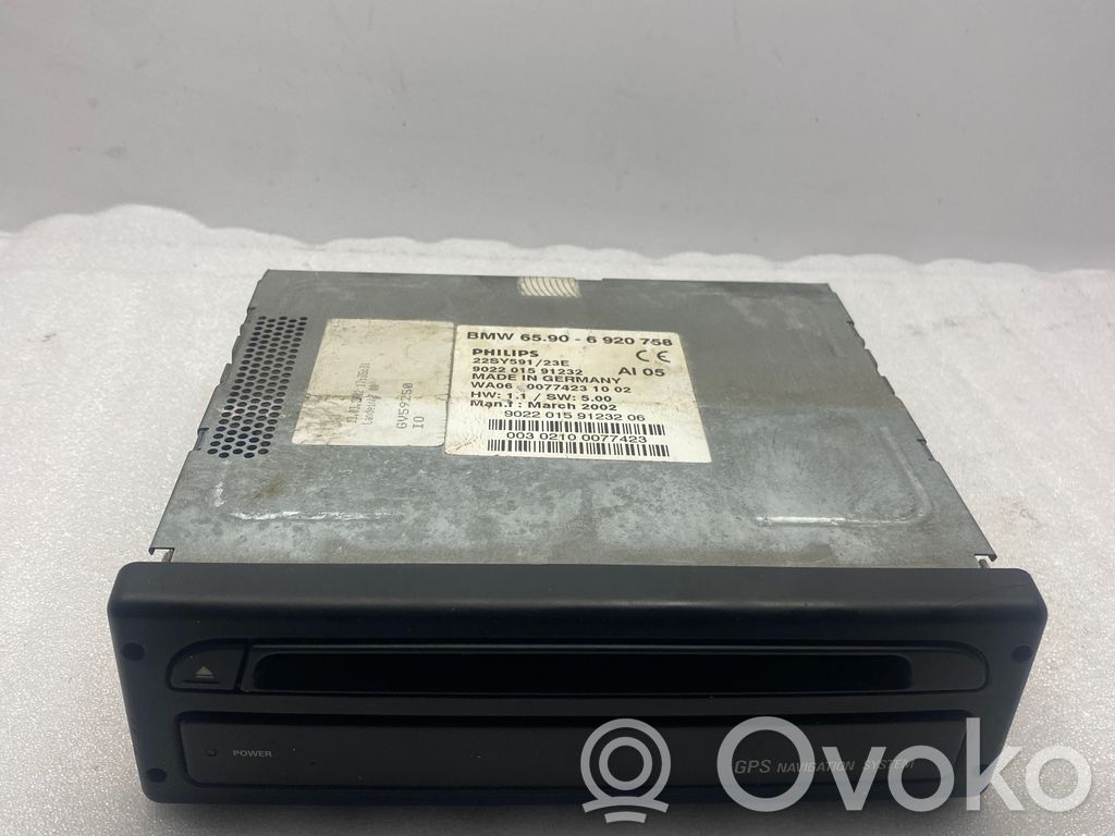 BMW 5 E39 Navigation unit CD/DVD player 