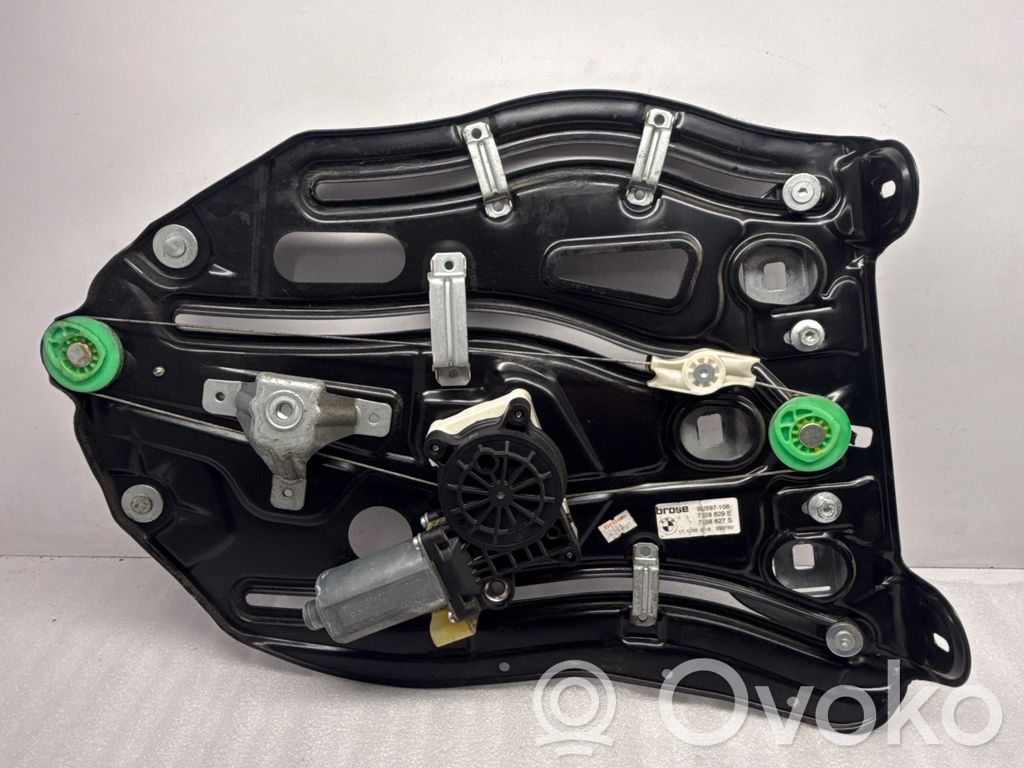 BMW 6 E63 E64 Regulador de puerta trasera con motor 