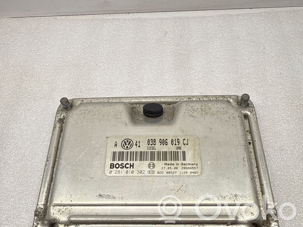 Engine control unit/module   038906019CJ,0281010302,28SA4557